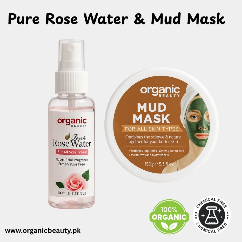 Rose Water & Mud Mask