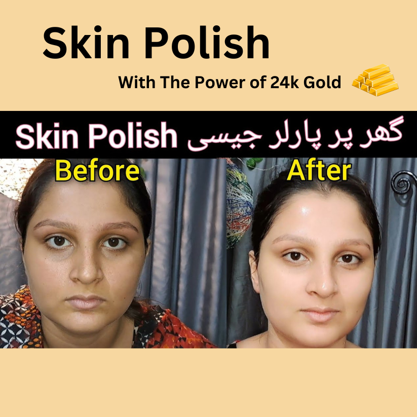24k Gold Skin Polish With 100% Result